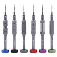 H006 6 in 1 High Hardness Precision Screwdriver - Screwdriver Set by PMC TechLife | Online Shopping South Africa | PMC TechLife