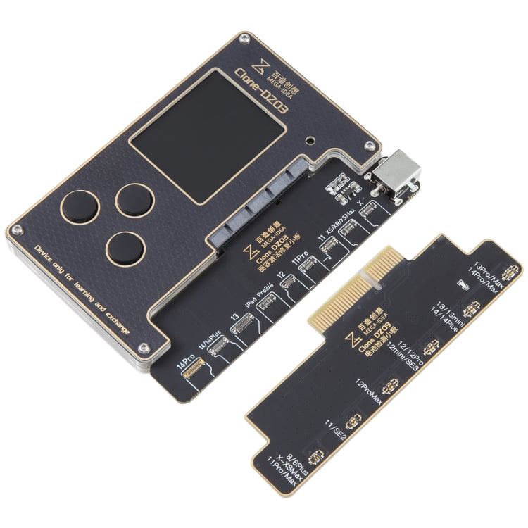 MEGA-IDEA Clone DZ03 Battery Activation & Face ID Dot Matrix Programmer for iPhone 8-14 Pro Max, Plug: US