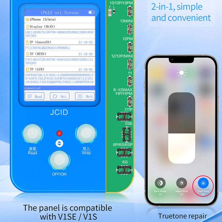JC V1SE Testing Repair Battery Board For iPhone 6-13 Pro Max