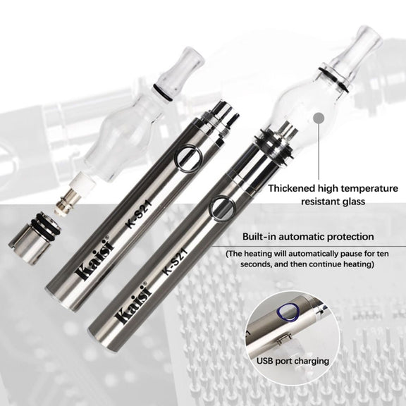 Kaisi K-S21 Rosin Pen Rosin Atomization Machine Short Circuit Detector(Black)