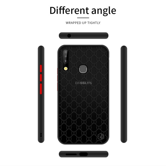 For Samsung Galaxy A70E PINWUYO Series 2 Generation PC + TPU Water-resistant and Anti-drop All-inclusive Protective Case(Red)