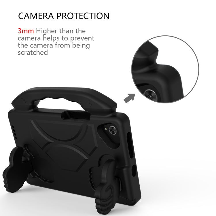 For Huawei MatePad T 8 2020 EVA Shockproof Protective Case with Thumb Holder(Black)