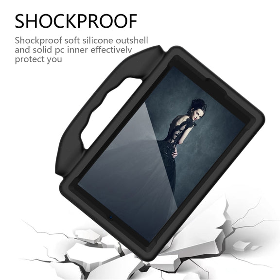 For Huawei MatePad T 8 2020 EVA Shockproof Protective Case with Thumb Holder(Black)
