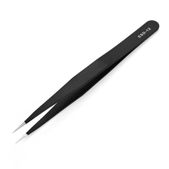 6 in 1 Stainless Steel Anti Static Tweezers Set