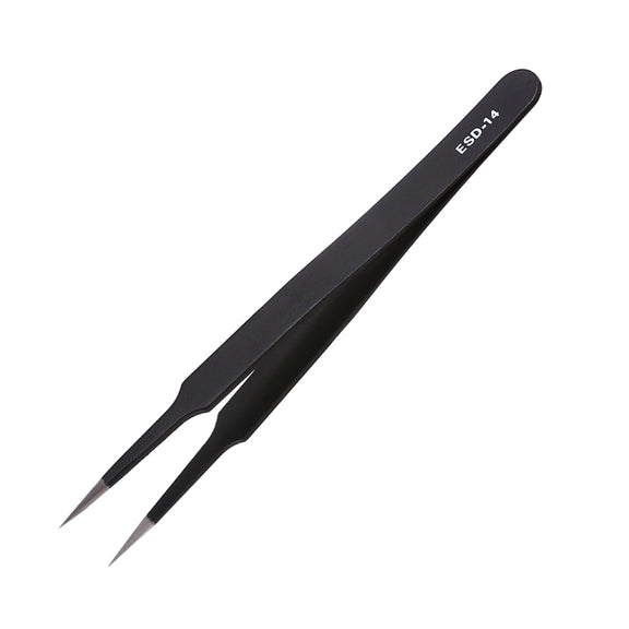 6 in 1 Stainless Steel Anti Static Tweezers Set