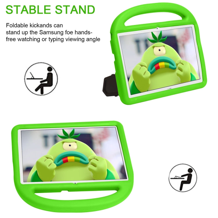 For  Huawei MediaPad T5 10.1 inch Sparrow Style EVA Material Children Shockproof Casing Shell(Green)