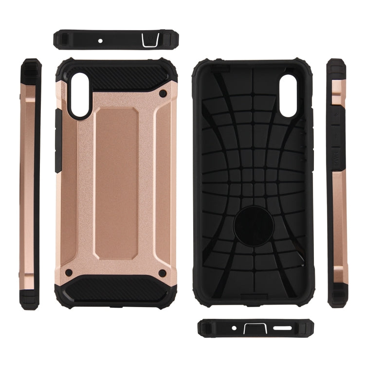 For Xiaomi Redmi 9A Magic Armor TPU + PC Combination Case(Black)