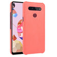 For LG K51S Shockproof Crocodile Texture PC + PU Case(Red) - LG Cases by PMC TechLife | Online Shopping South Africa | PMC TechLife | Buy Now Pay Later Mobicred
