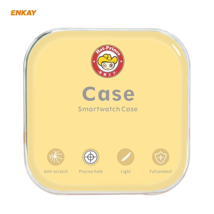 For Fitbit Versa 3 / Fitbit Sense ENKAY Hat-Prince ENK-AC8208 Full Coverage Electroplate TPU Soft Case(Gold)