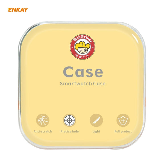 For Fitbit Versa 3 / Fitbit Sense ENKAY Hat-Prince ENK-AC8208 Full Coverage Transparent TPU Soft Case - Watch Cases by ENKAY