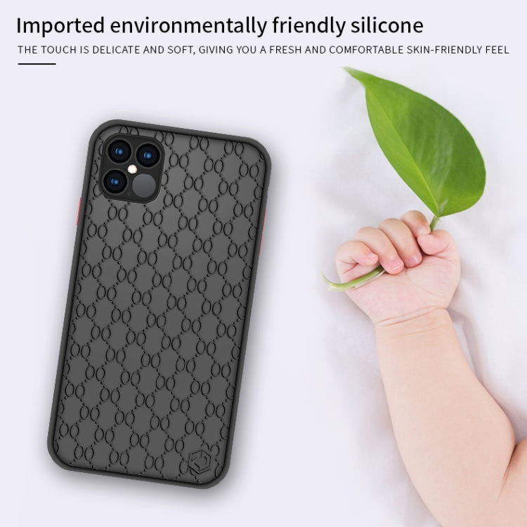 For iPhone 12 Pro Max PINWUYO Series 2 Generation PC + TPU Anti-drop All-inclusive Protective Case(Black)