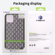 For iPhone 12 Pro Max PINWUYO Series 2 Generation PC + TPU Anti-drop All-inclusive Protective Case(Black)