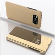 For Xiaomi Poco X3 NFC Plated Mirror Horizontal Flip Leather Case with Holder(Gold) - free shipping - PMC TechLife - Order now!