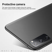 For Samsung Galaxy S20 FE MOFI Frosted PC Ultra-thin Hard Case(Blue)