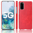 For Samsung Galaxy S20 FE Shockproof Litchi Texture PC + PU Case(Red) - Galaxy S20 FE Cases by NILLKIN | Online Shopping South Africa | PMC TechLife | Buy Now Pay Later Mobicred