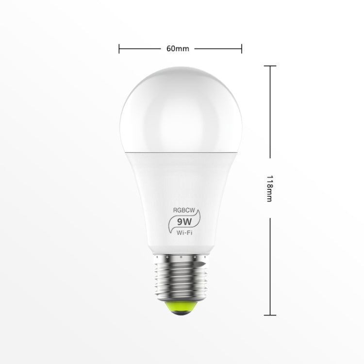 9W 220V E27 RGBCW WIFI LED Smart Bulb Wireless Smart Home Automation Light