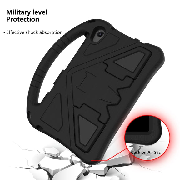 For Huawei MatePad T8 EVA Flat Anti Falling Protective Case Shell with Holder(Black)
