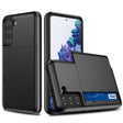 For Samsung Galaxy S21 5G Shockproof Armor Protective Case with Card Slot(Black) - free shipping - PMC TechLife - Order now!