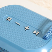 T&G TG196 TWS Subwoofer Bluetooth Speaker With Braided Cord, Support USB/AUX/TF Card/FM(Gray)