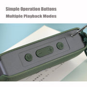 T&G TG282 Portable Bluetooth Speakers with Flashlight, Support TF Card / FM / 3.5mm AUX / U Disk / Hands-free Call(Green)