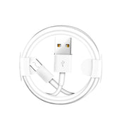 Dual USB Portable Travel Charger + 1 Meter USB to Micro USB Data Cable, US Plug(White)