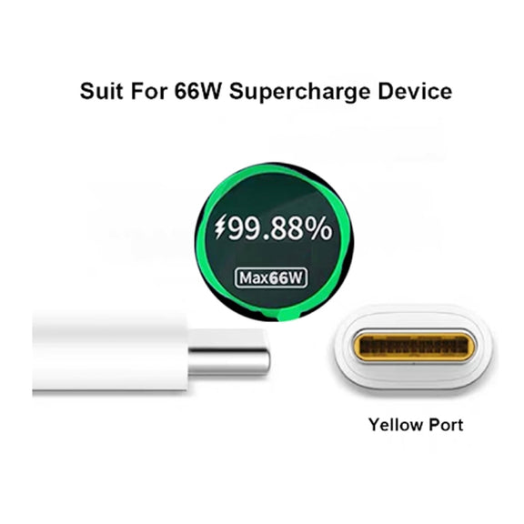 HW-66W 66W USB Fast Charging Travel Charger + USB to Type-C Flash Charging Data Cable, US Plug 2m