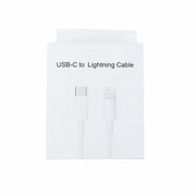 XJ-61 12W USB-C / Type-C to 8 Pin PD Fast Charging Cable, Cable Length:1m