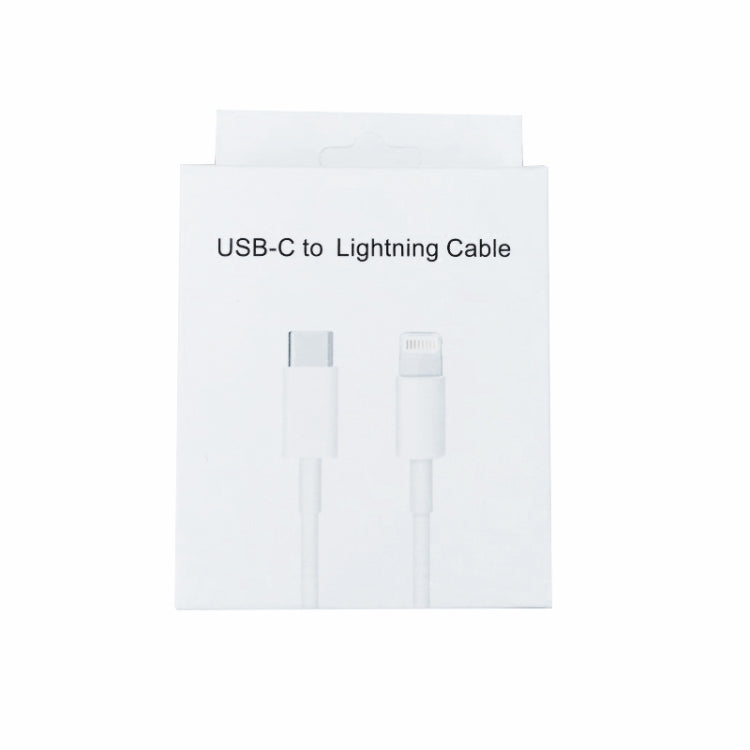 XJ-61 12W USB-C / Type-C to 8 Pin PD Fast Charging Cable, Cable Length:1.5m