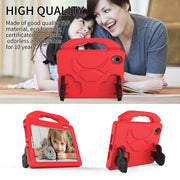 For iPad mini 6 / mini 2024 Children EVA Shockproof Tablet Case with Thumb Bracket(Red)