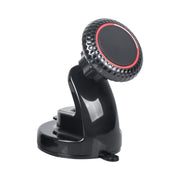Vehicle Mobile Phone Holder Instrument Panel Adhesive Suction Cup(Black+red)