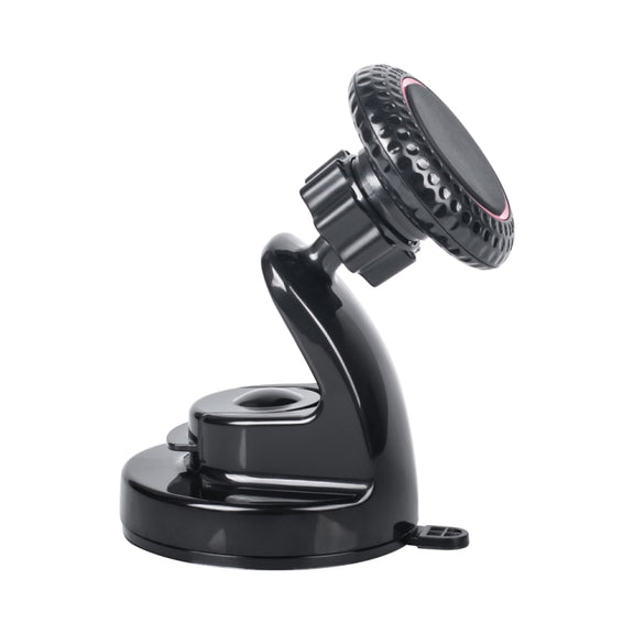 Vehicle Mobile Phone Holder Instrument Panel Adhesive Suction Cup(Black+red)