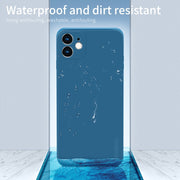 For iPhone 11 PINWUYO Sense Series Liquid Silicone TPU Mobile Phone Case (Blue)