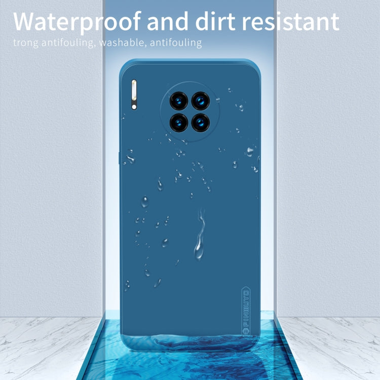 For Huawei Mate 30 Pro PINWUYO Sense Series Liquid Silicone TPU Mobile Phone Case(Green)