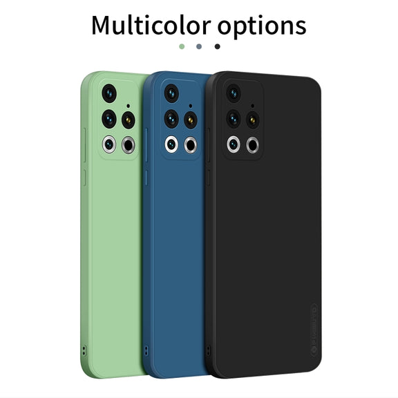 For Meizu 18 Pro PINWUYO Touching Series Liquid Silicone TPU Shockproof Case(Black)