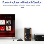 B21 Bluetooth 5.0 Audio Receiver AUX RCA Output U-disk Playback