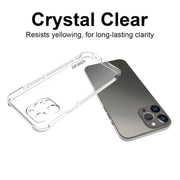 For iPhone 13 Pro Max Hat-Prince ENKAY Clear TPU Shockproof Soft Case Drop Protection Cover