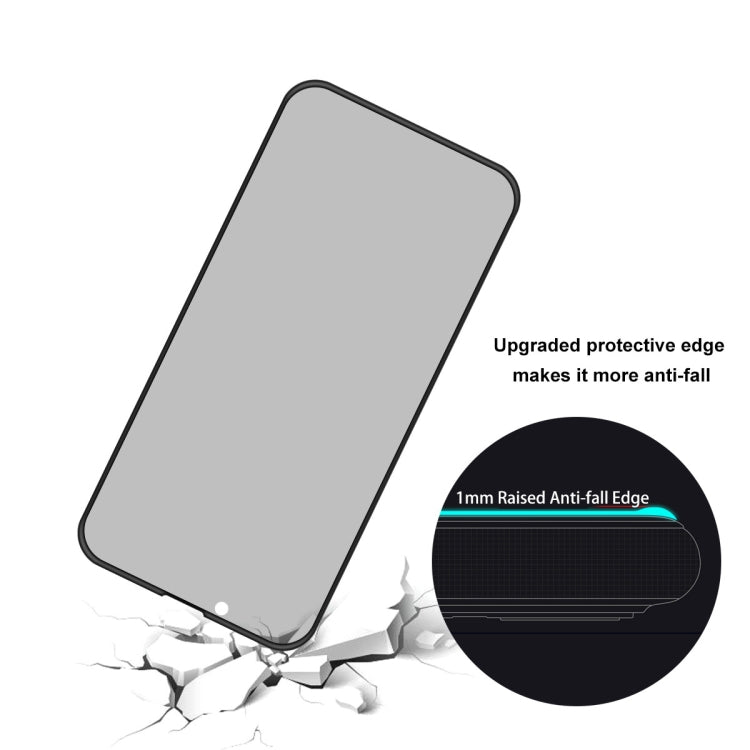 For iPhone 13 Pro Max 5pcs ENKAY Hat-Prince Full Coverage Anti-drop Privacy Screen Protector Anti-spy Tempered Glass Film