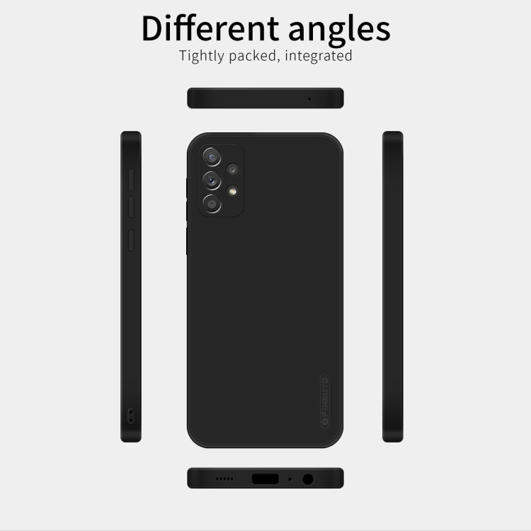 For Samsung Galaxy A72 4G/5G PINWUYO Touching Series Liquid Silicone TPU Shockproof Case(Green)
