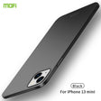 For iPhone 13 mini  MOFI Frosted PC Ultra-thin Hard Case(Black) - iPhone 13 mini Cases by MOFI | Online Shopping South Africa | PMC TechLife | Buy Now Pay Later Mobicred