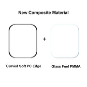 10 PCS ENKAY Hat-Prince 3D Full Coverage Soft PC Edge + PMMA HD Screen Protector Film For Apple Watch Series 7 45mm