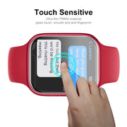5 PCS For Apple Watch Series 7 41mm ENKAY Hat-Prince 3D Full Coverage Soft PC Edge + PMMA HD Screen Protector Film