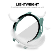 ENKAY Hat-Prince Full Coverage PC Frame + Tempered Glass Protector Composite Case for Samsung Galaxy Watch4 44mm(Transparent) - Watch Cases by ENKAY
