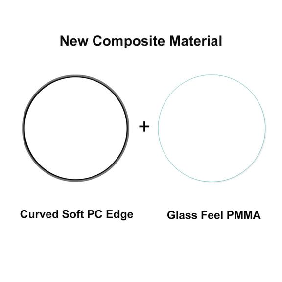 10 PCS For Xiaomi Watch Color 2 ENKAY Hat-Prince 3D Full Coverage Soft PC Edge + PMMA HD Screen Protector Film