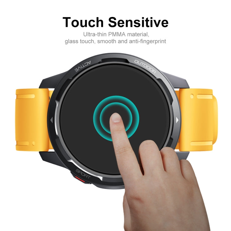10 PCS For Xiaomi Watch Color 2 ENKAY Hat-Prince 3D Full Coverage Soft PC Edge + PMMA HD Screen Protector Film