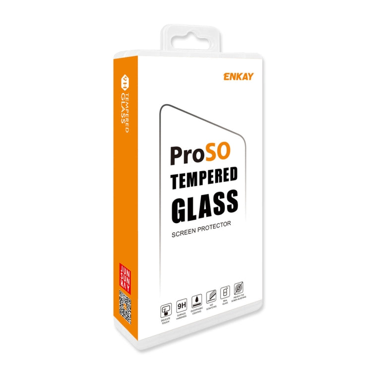 For iPhone 13 / 13 Pro 5pcs ENKAY Hat-Prince Full Glue Tempered Glass 6D Full Coverage Anti-scratch Protector