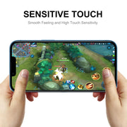 For iPhone 13 / 13 Pro 5pcs ENKAY Hat-Prince Full Glue Tempered Glass 6D Full Coverage Anti-scratch Protector