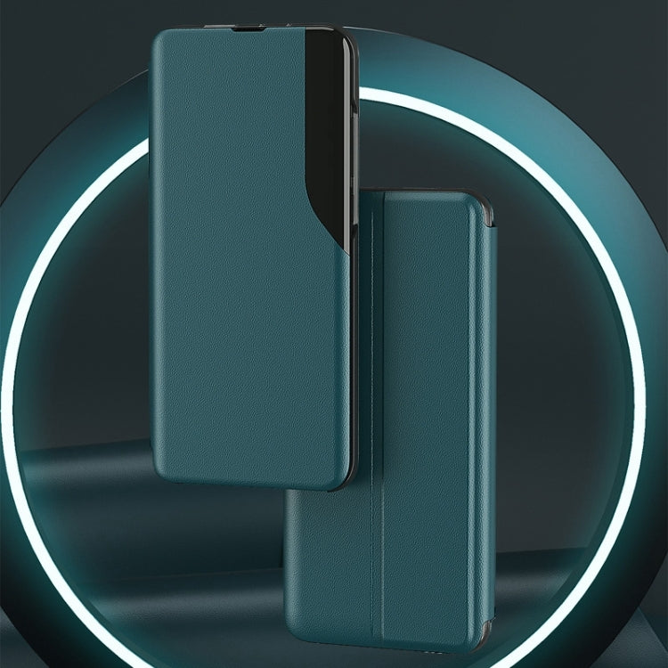 For Xiaomi Redmi Note 11 Pro Global Version Attraction Flip Holder Leather Phone Case(Blue)