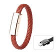 XJ-73 20cm USB to 8 Pin Bracelet Charging Data Cable(Brown) - Multifunction Cable by PMC TechLife | Online Shopping South Africa | PMC TechLife