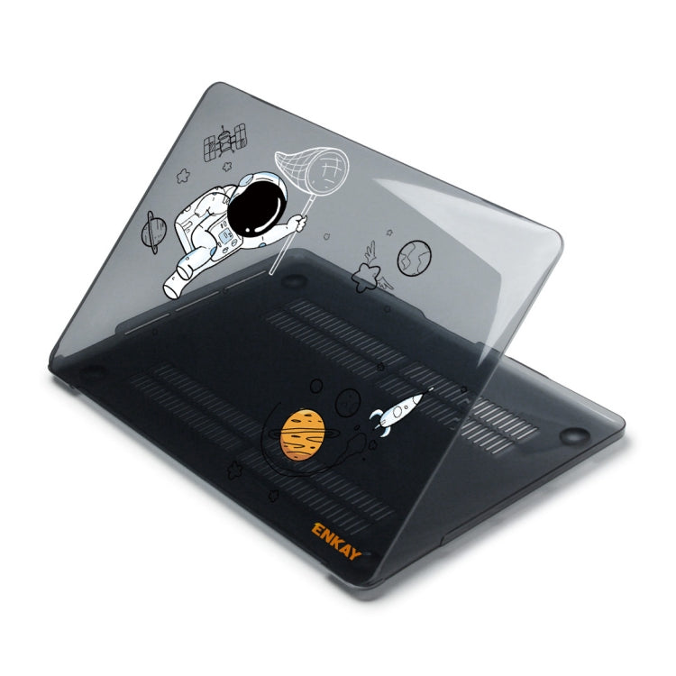For MacBook Air 13.3 inch A2179 / A2337 ENKAY Spaceman Pattern Laotop Protective Crystal Case(Spaceman No.2)