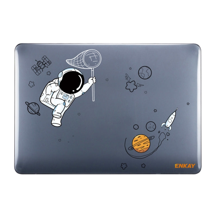 ENKAY Spaceman Pattern Laotop Protective Crystal Case for MacBook Pro 13.3 inch A2251 / A2289 / A2338 2020(Spaceman No.2)